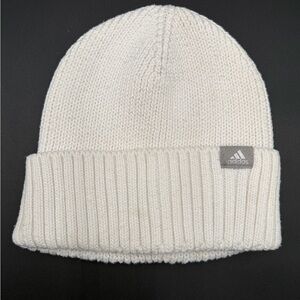 Adidas Classic White Knit Hat